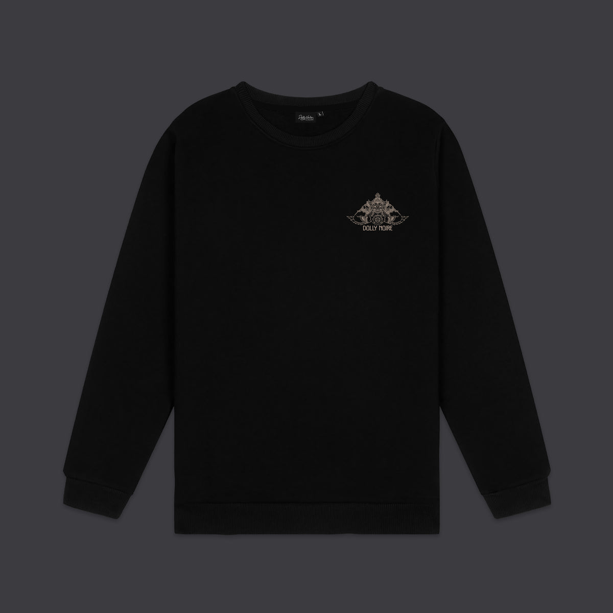 Felpa The Mooneater con cappuccio nero
