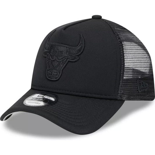 Cappellino A-Frame Chicago Bulls nero retinato