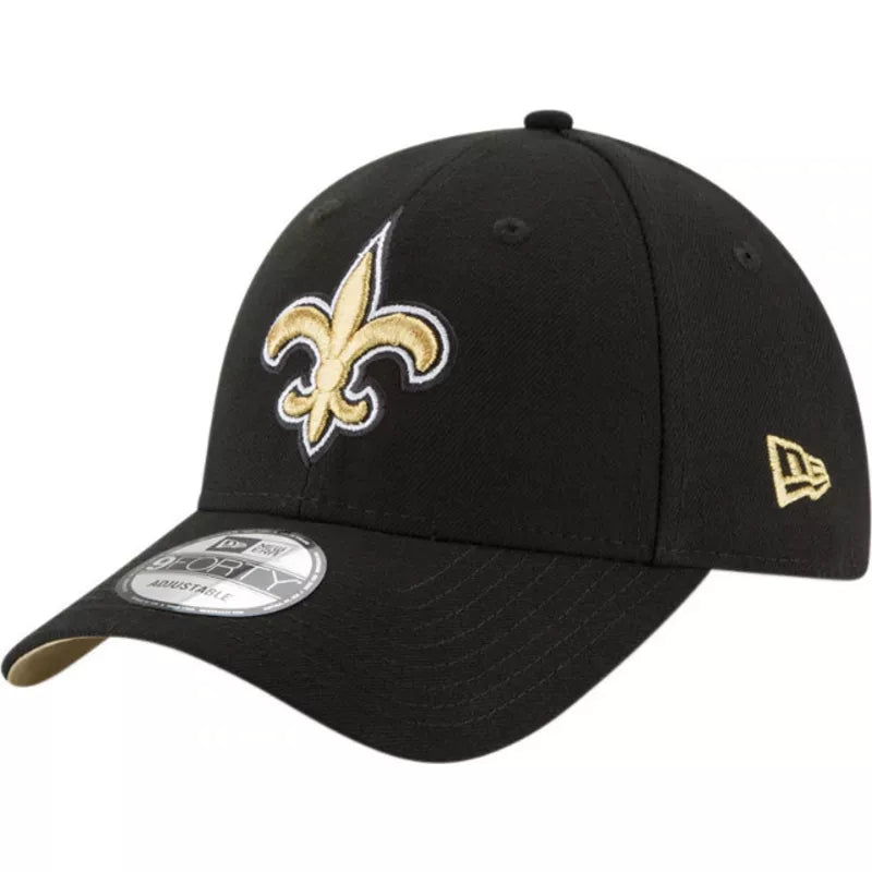 Cappellino 9FORTY regolabile new orleans Saints nero