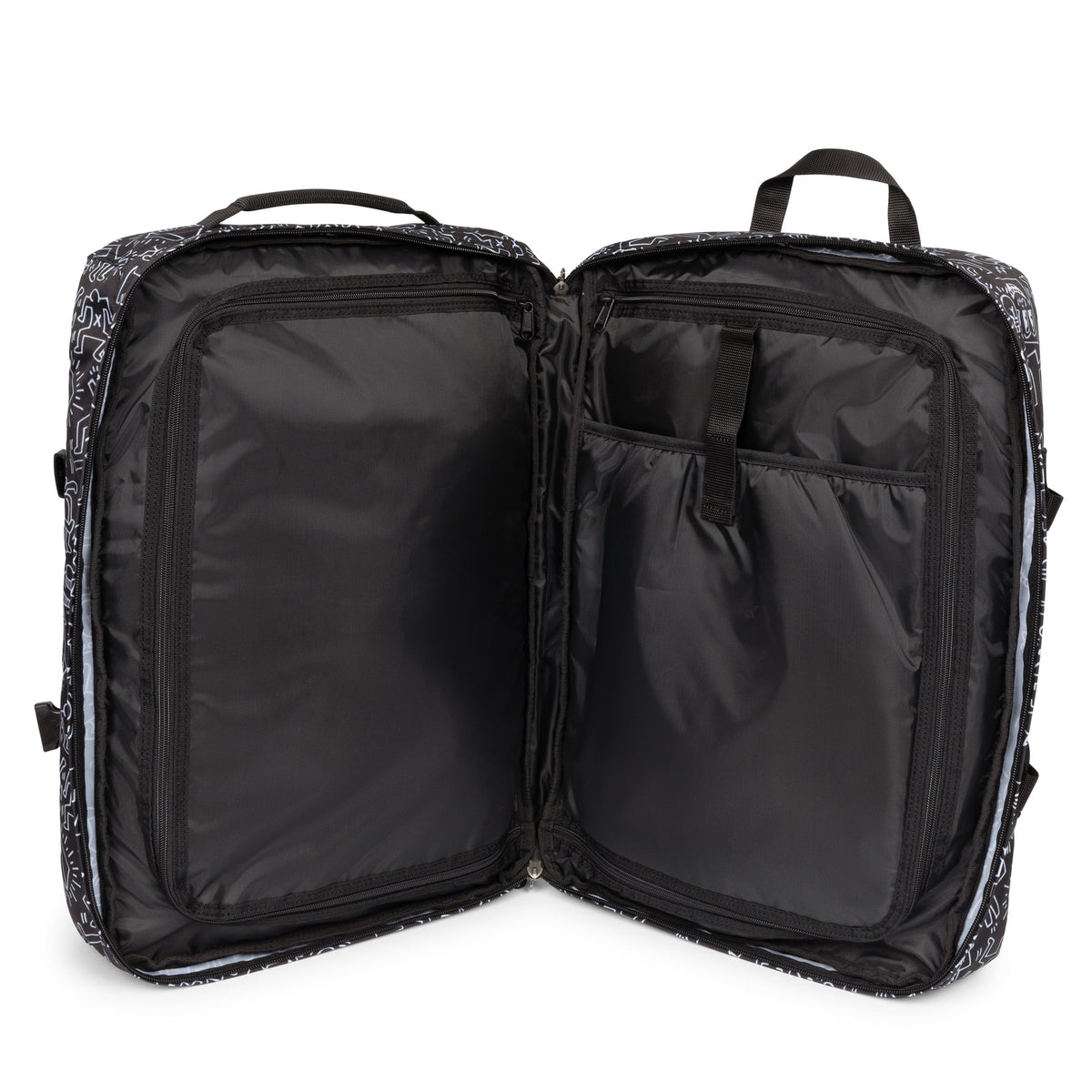 Zaino Travel pack Keith Haring nero