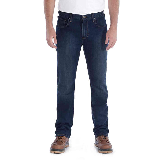 Jeans rugged scuro