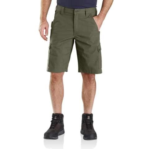 Pantaloncini cargo rugged flex rigby verde