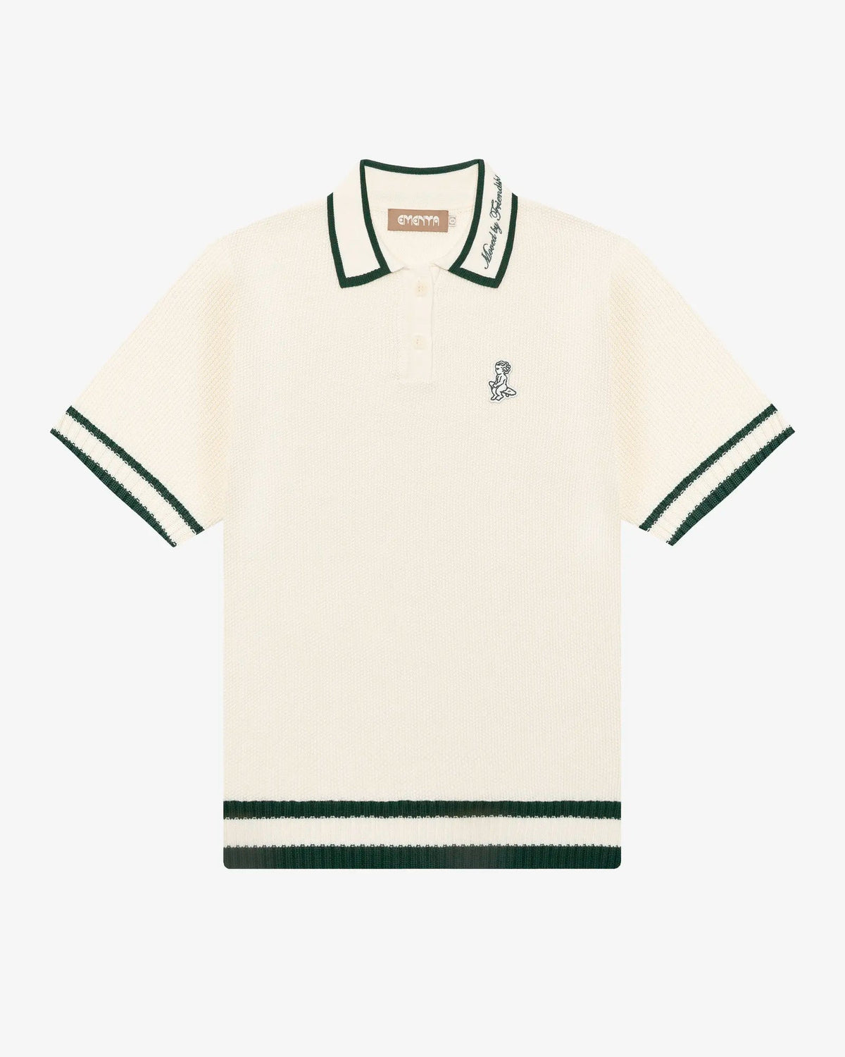 Polo Ementa in maglia crema