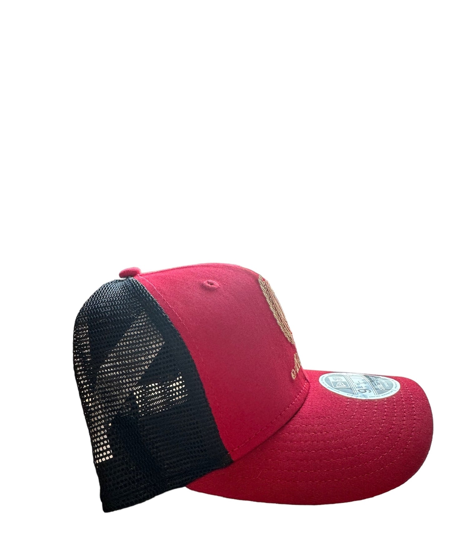 Cappellino 9FIFTY AC Milan retinato rosso