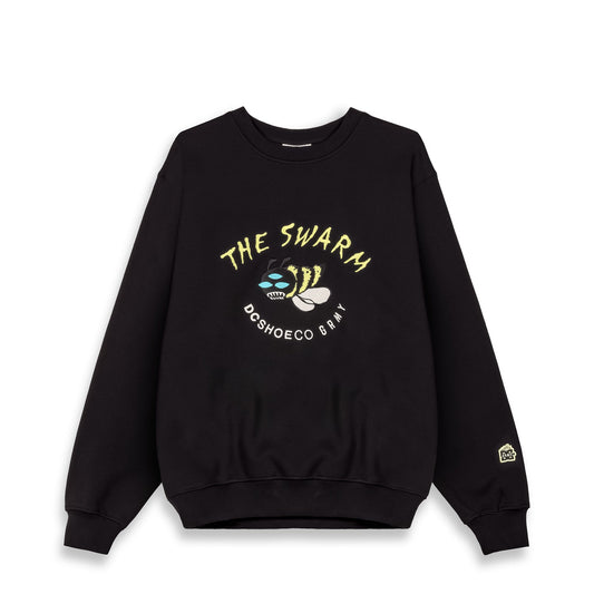 Felpa The Swarm Dc Shoes X Grimey girocollo nero