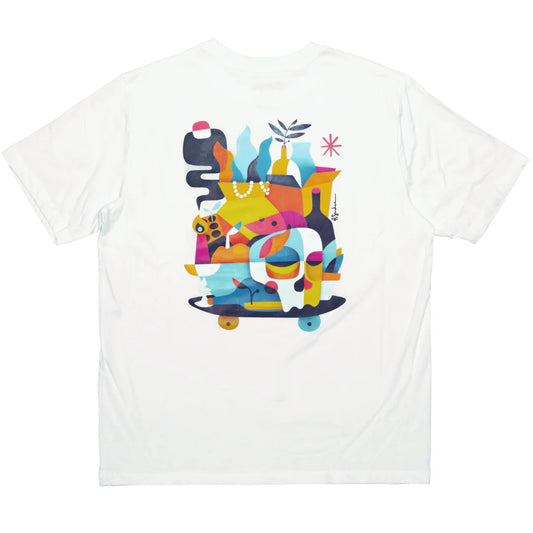 T-Shirt Vanitas bianco