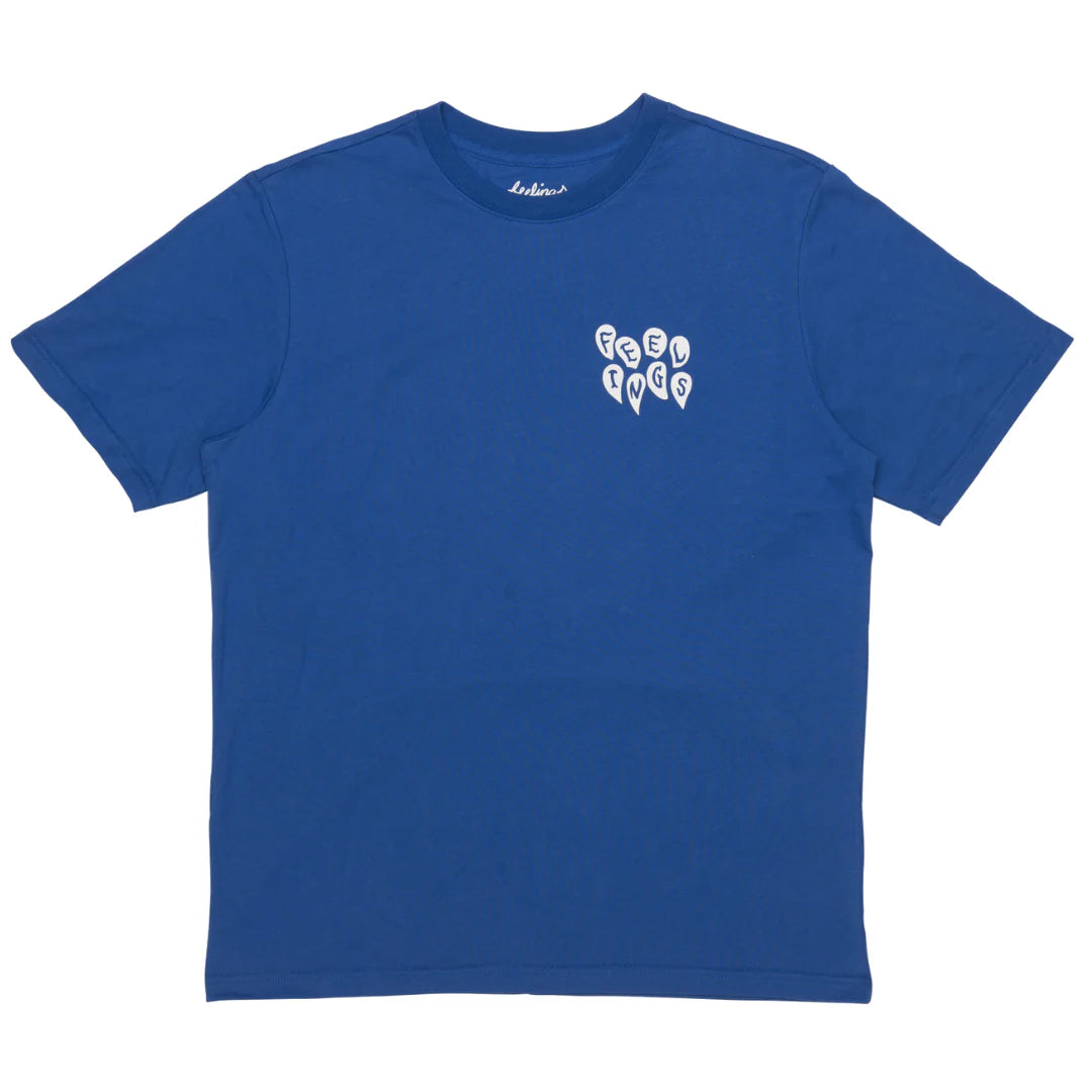 T-Shirt Tears blu