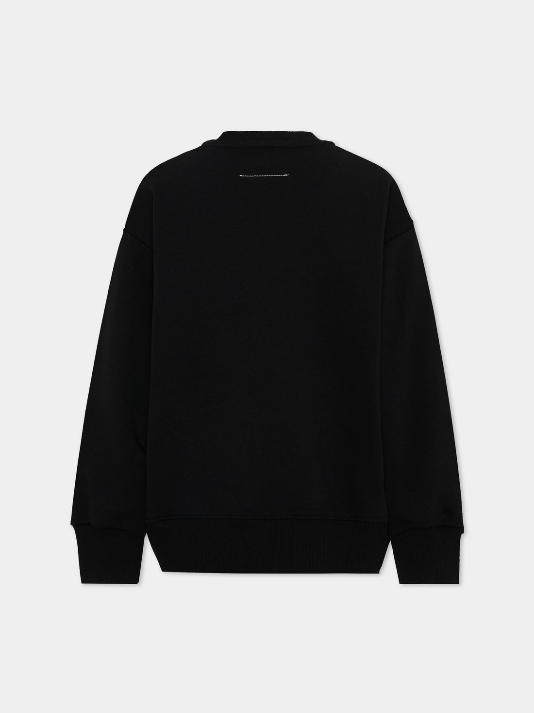 Felpa Maison Margiela girocollo nero - 8/16 ANNI