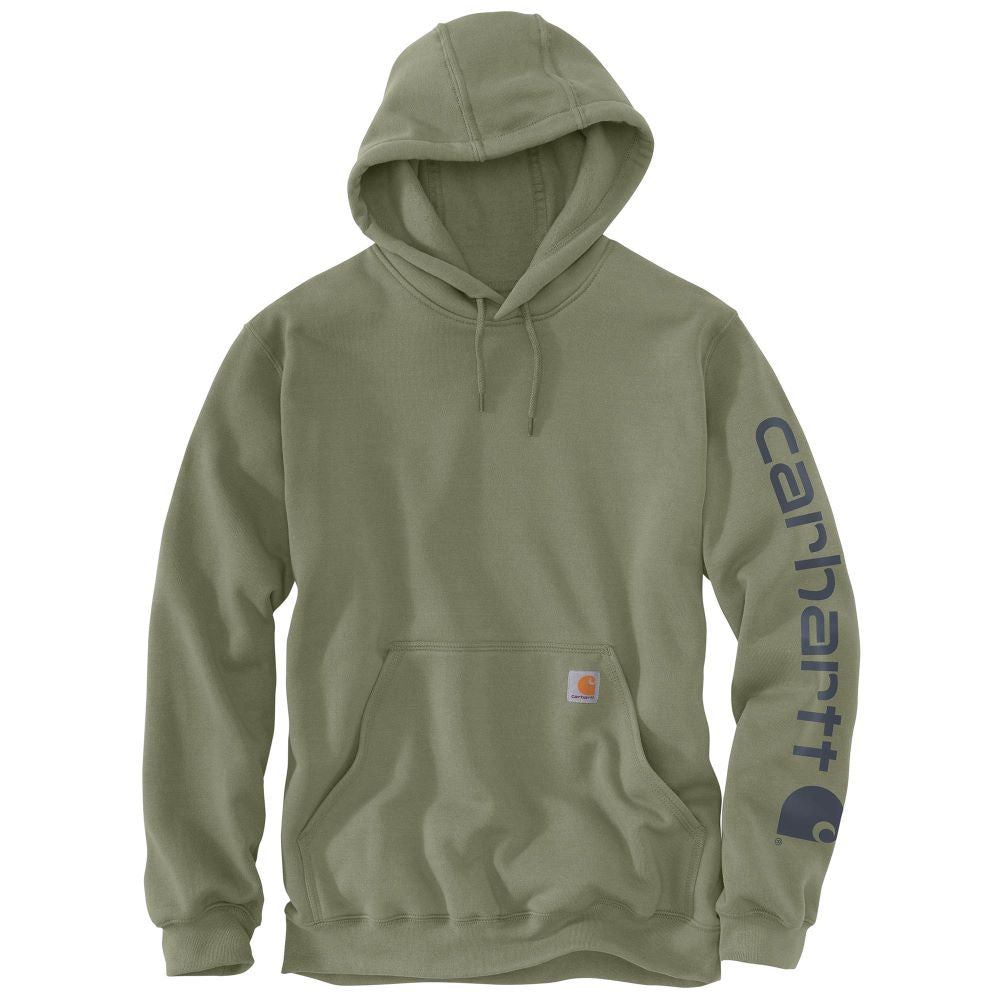 Felpa Midweight con cappuccio verde