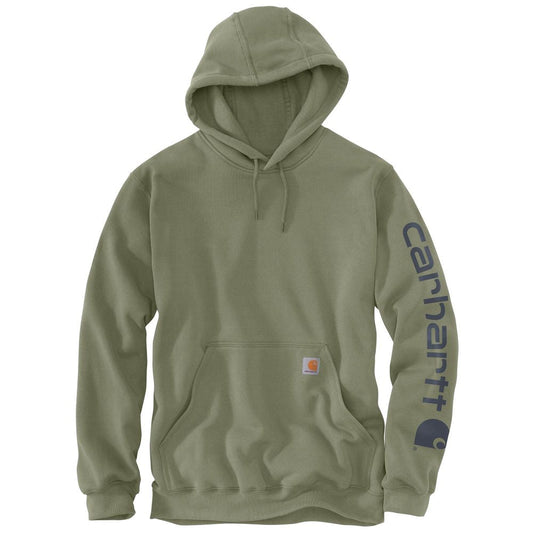 Felpa Midweight con cappuccio verde