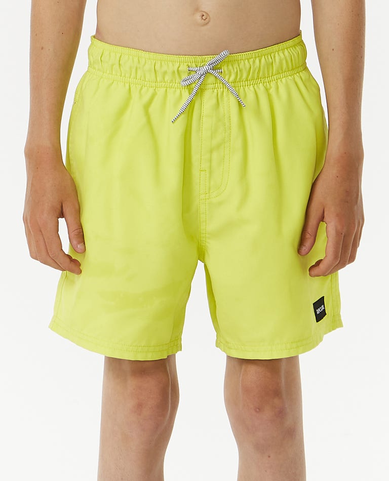 Pantaloncini Offset volley boy giallo fluo - 8/12 ANNI