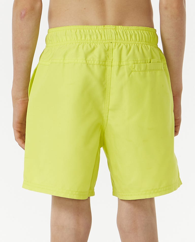 Pantaloncini Offset volley boy giallo fluo - 8/12 ANNI