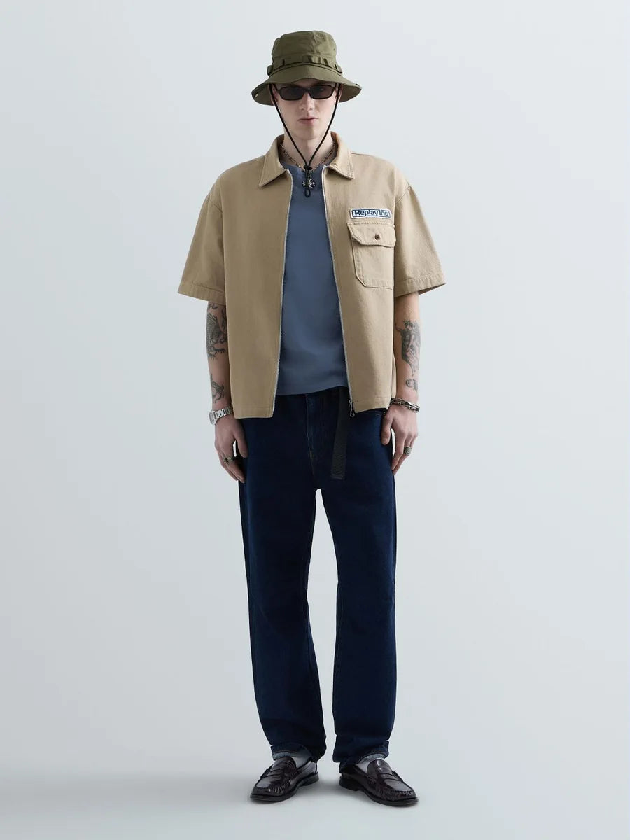 Jeans Replay straight fit in denim scuro