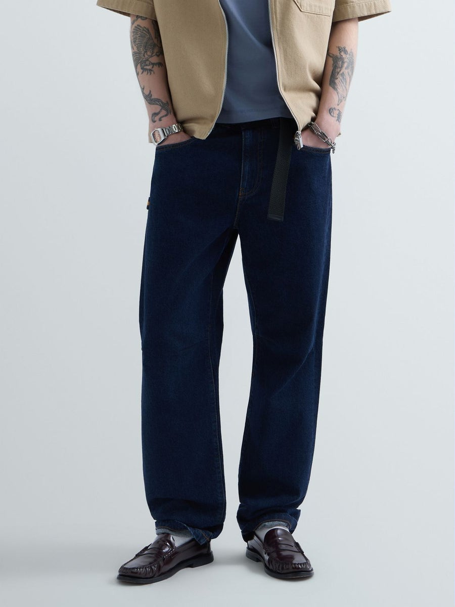 Jeans Replay straight fit in denim scuro