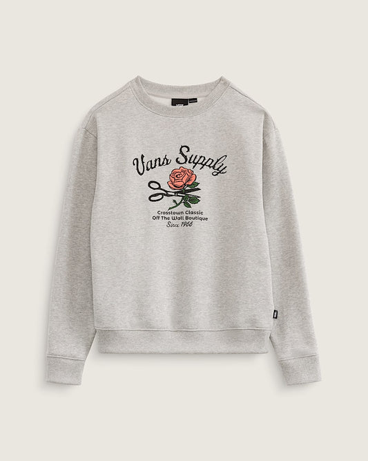 Felpa Supply boutique girocollo grigio - 8/16 ANNI