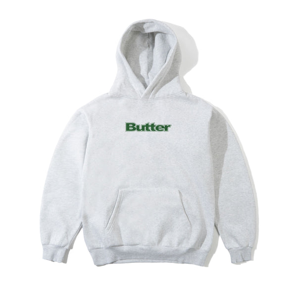Felpa Butter Goods con cappuccio grigio chiaro