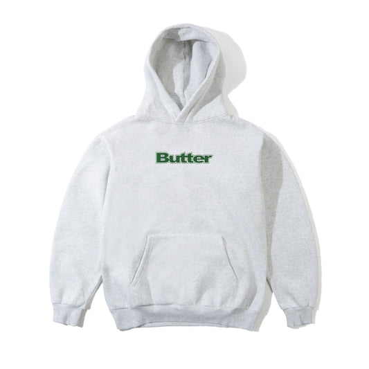 Felpa Butter Goods con cappuccio grigio chiaro