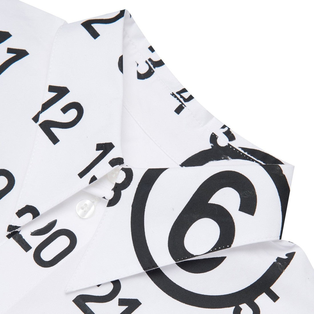 Camicia lunga Maison Margiela bianco