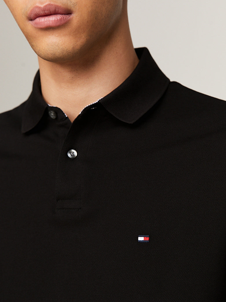 Polo a maglioncino Tommy regular nero