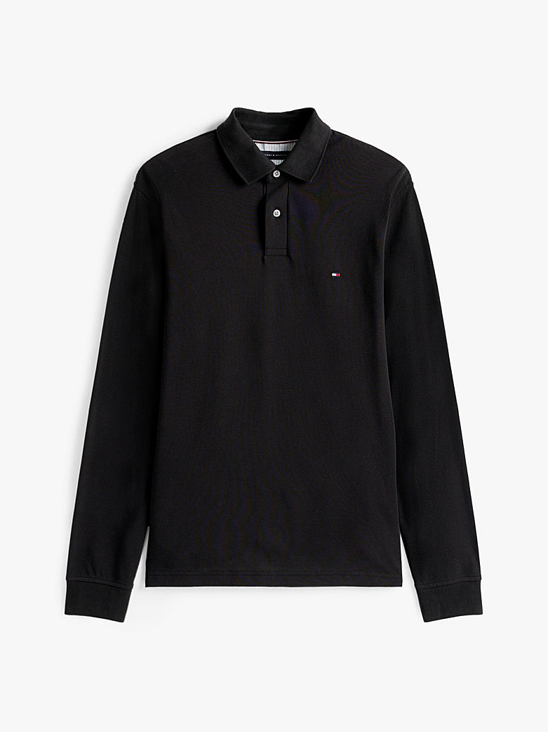 Polo a maglioncino Tommy regular nero