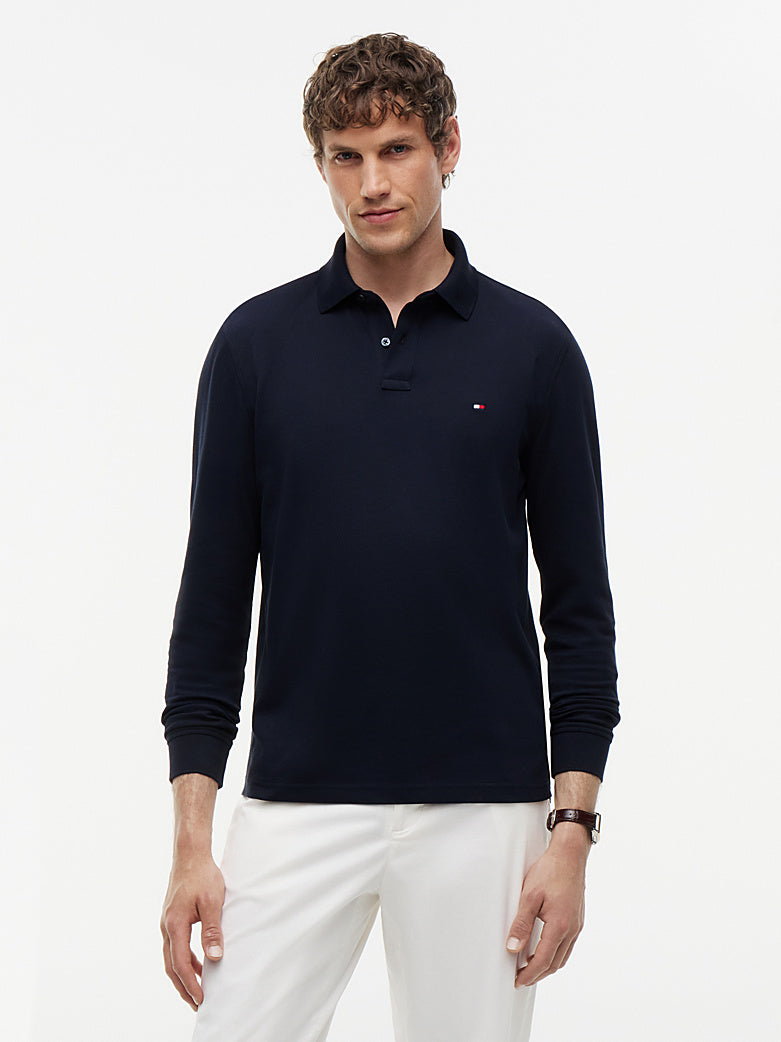 Polo a maglioncino Tommy regular blu
