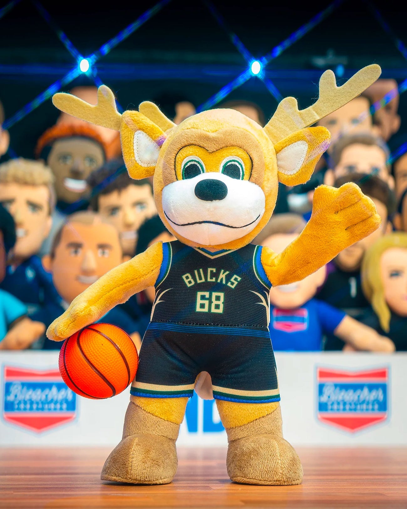 Pupazzo Mascotte Milwaukee Bucks Bango