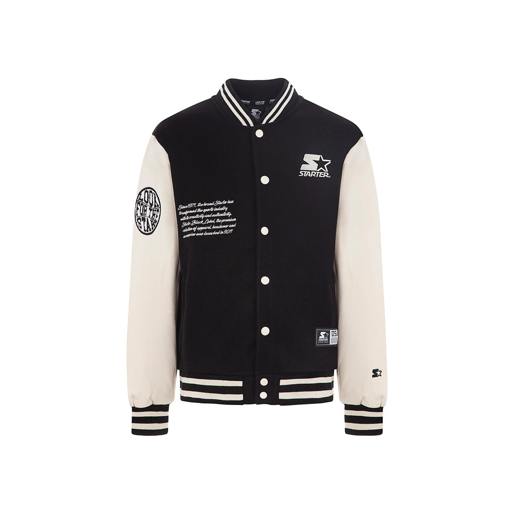 Giacca Varsity nera