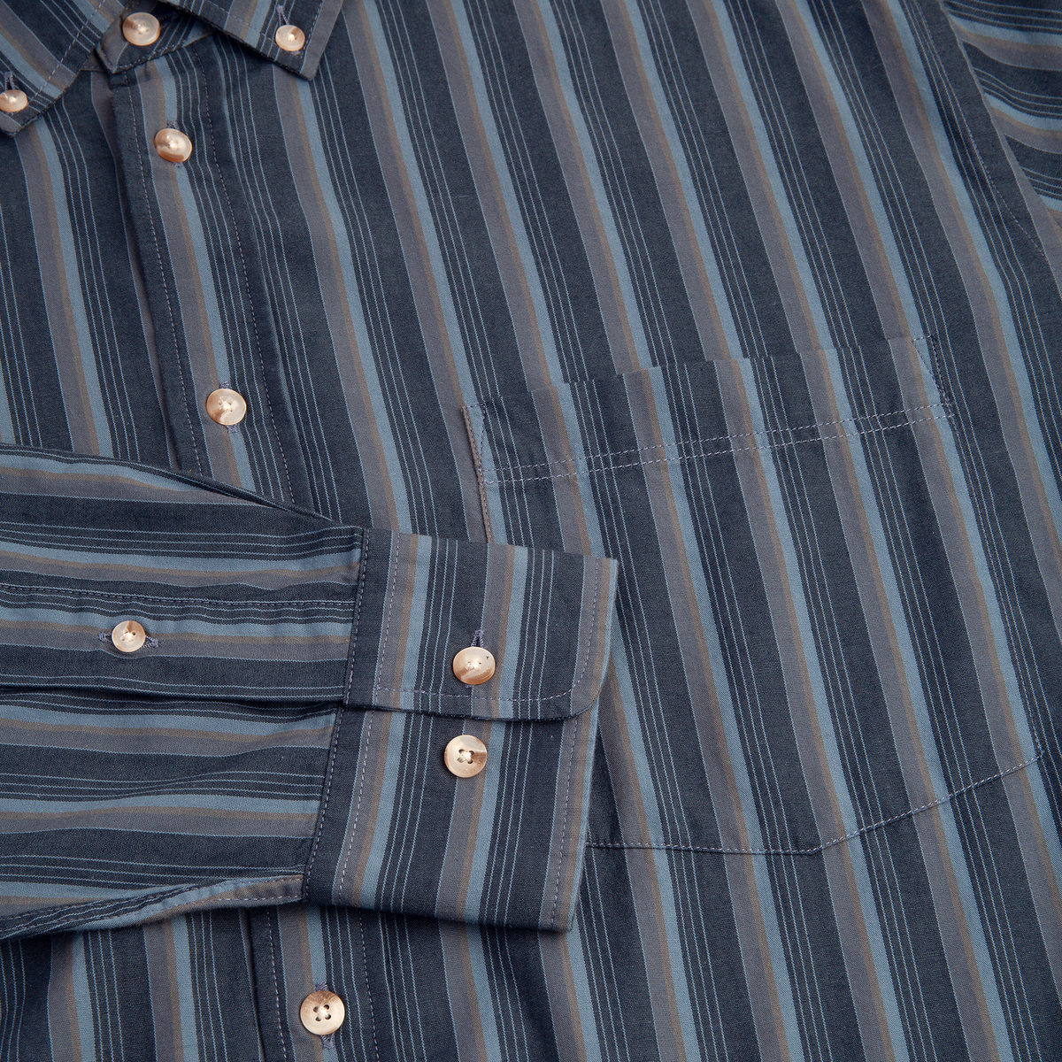 Camicia Ben a righe blu
