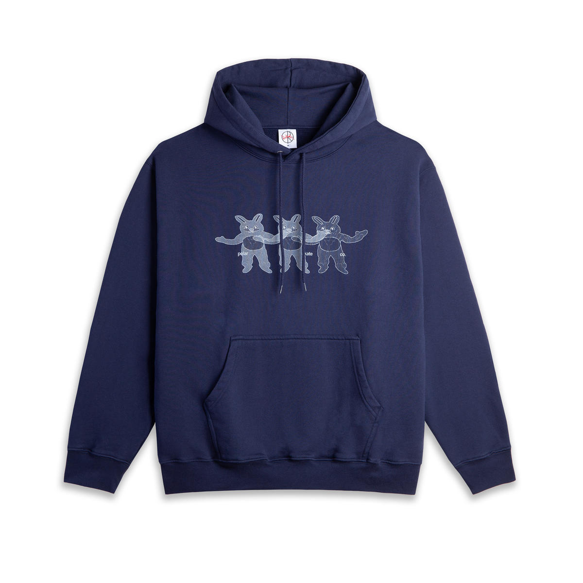 Felpa Dave con cappuccio blu