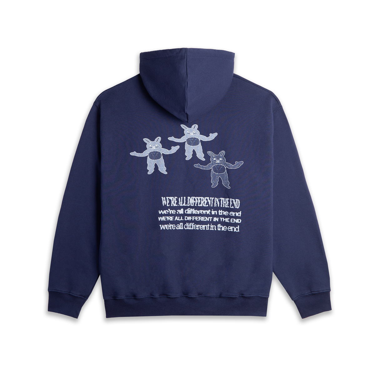 Felpa Dave con cappuccio blu