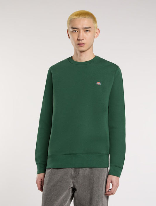 Felpa Oakport girocollo verde