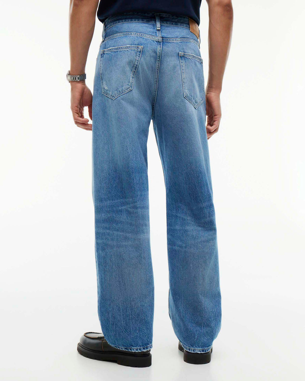 Jeans Jaimie loose in denim blu