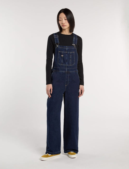 Salopette da meccanico in denim scuro