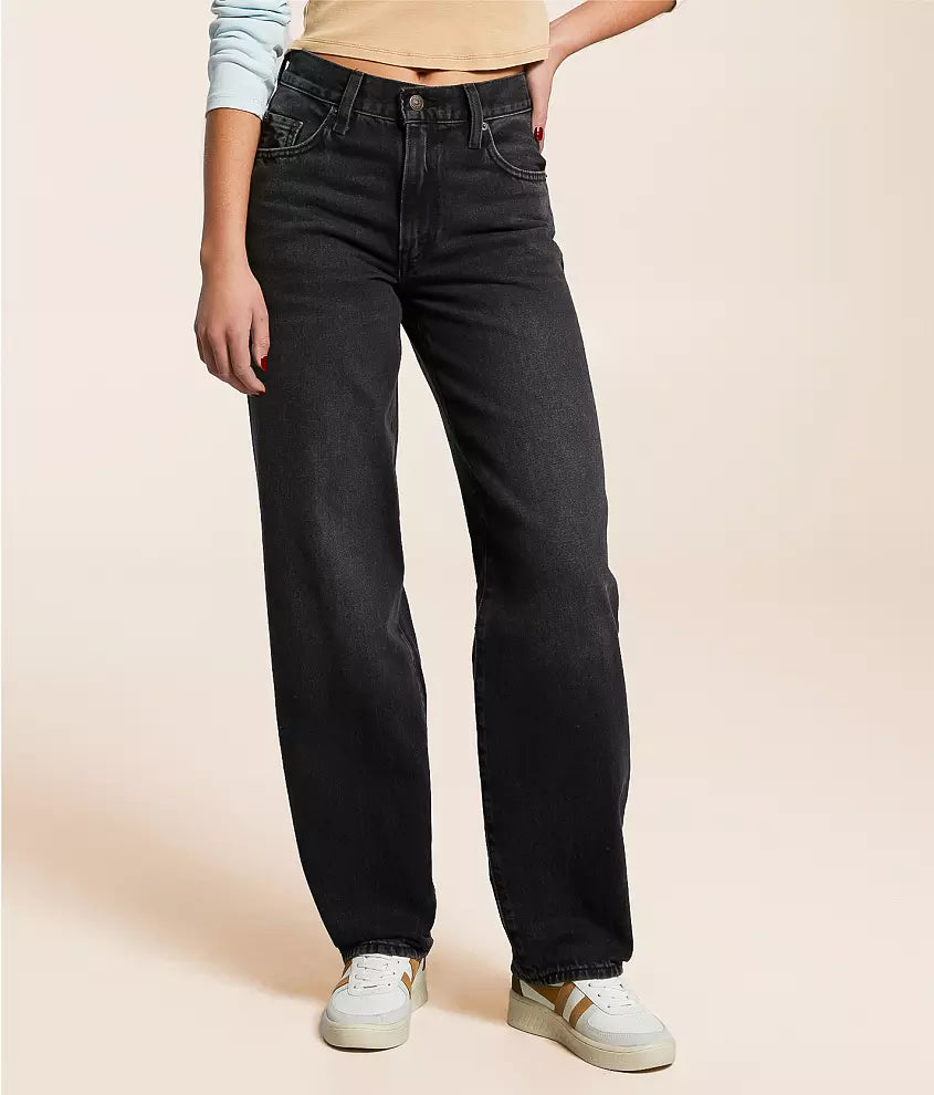 Jeans Baggy Dad denim nero