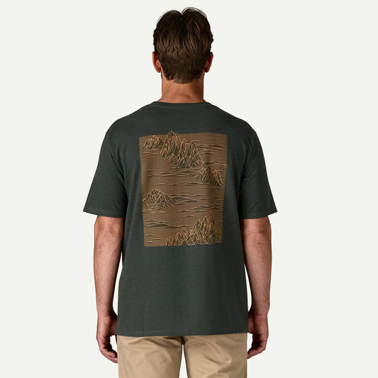 T-Shirt Strataspire grigio scuro
