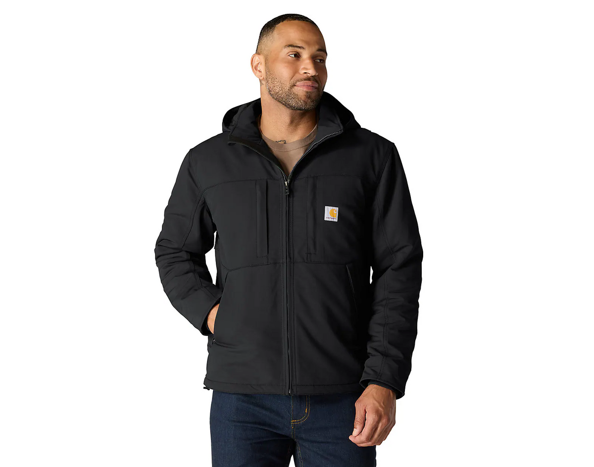 Giacca Camden con cappuccio nero