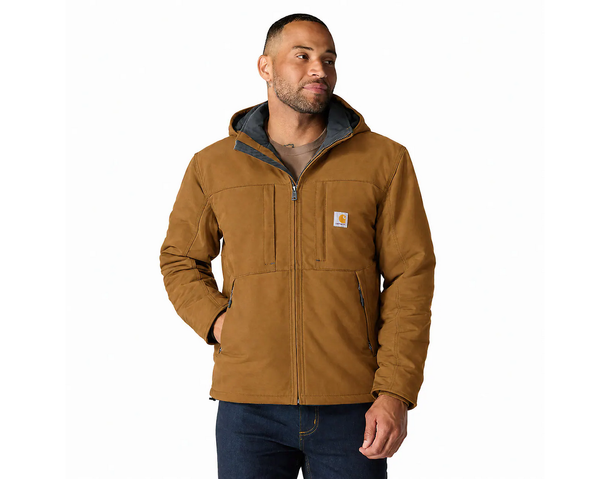 Giacca Camden con cappuccio marrone
