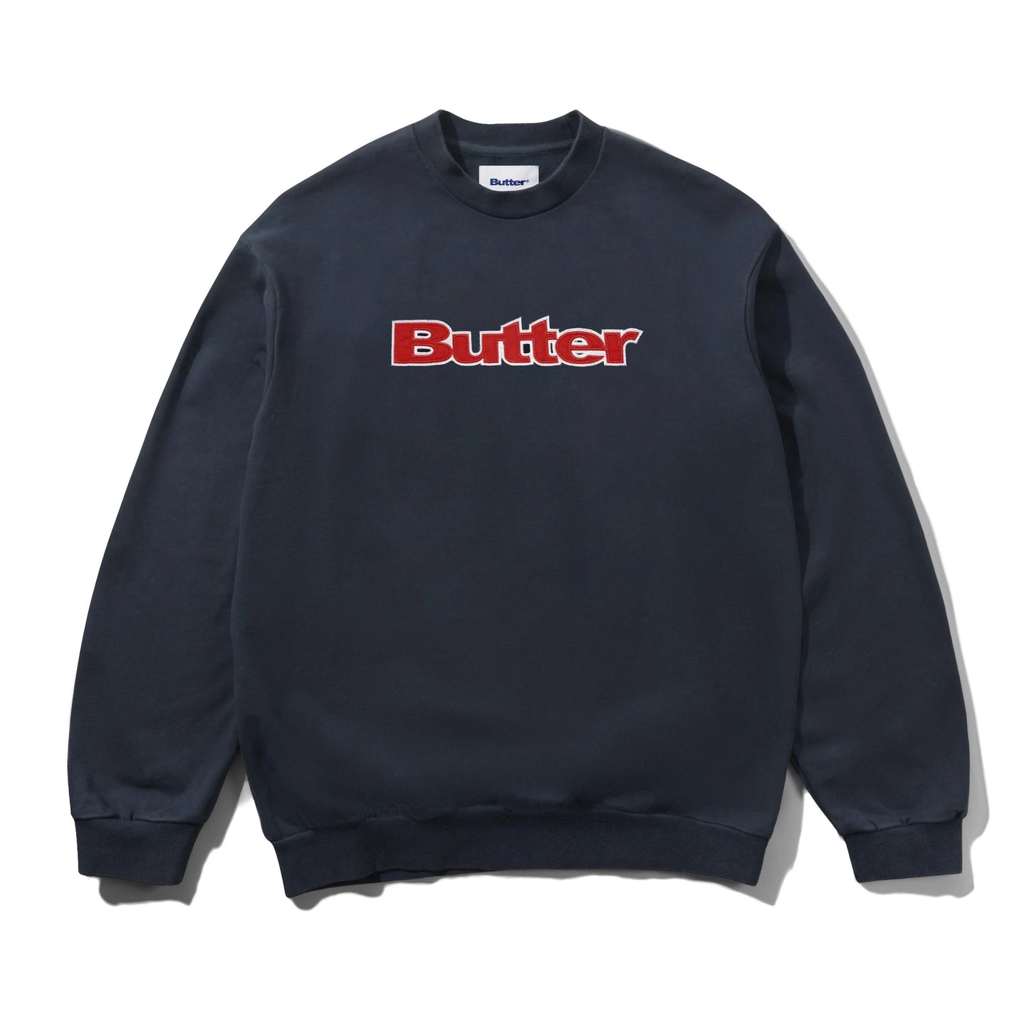 Felpa Butter Goods girocollo blu
