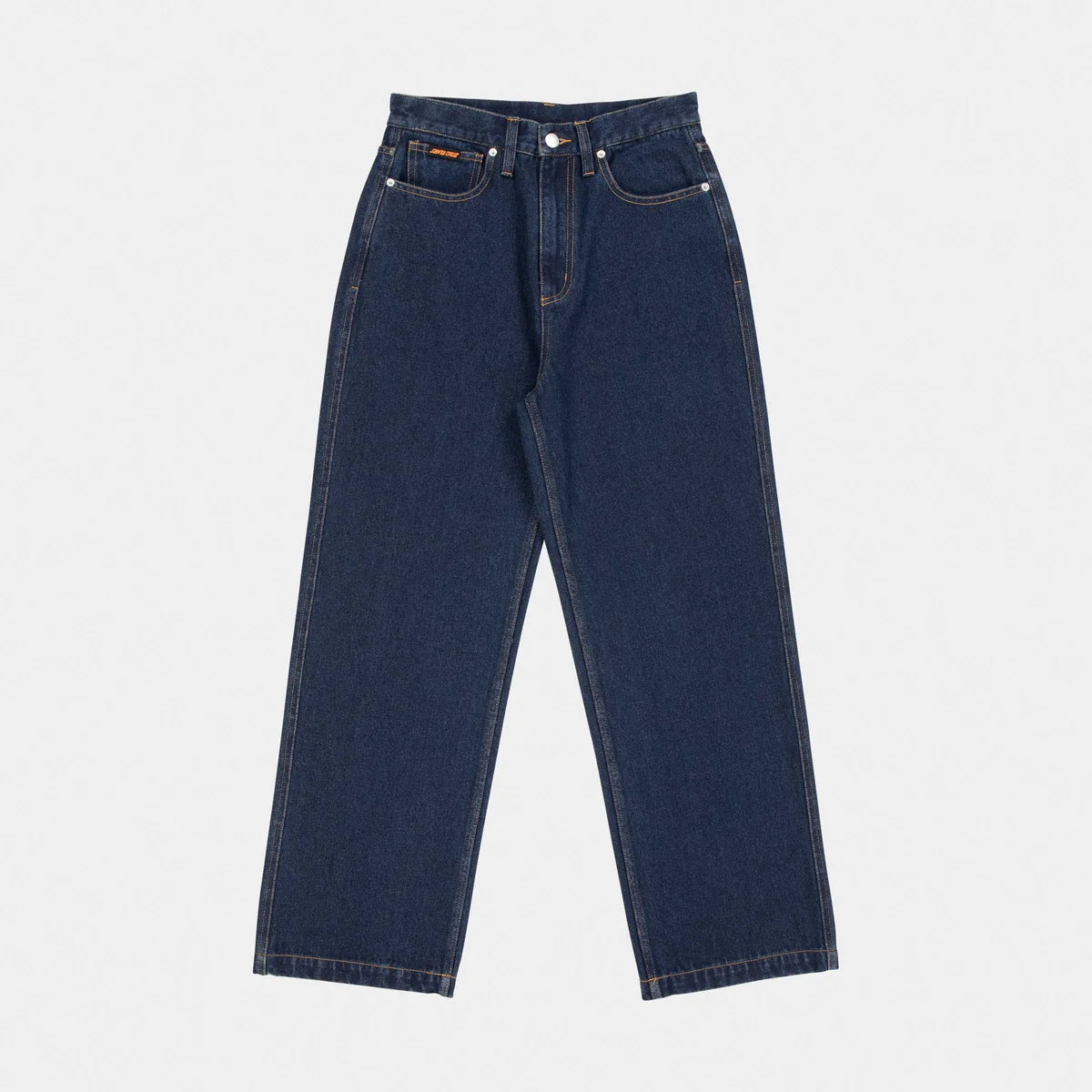 Jeans Baggy denim scuro