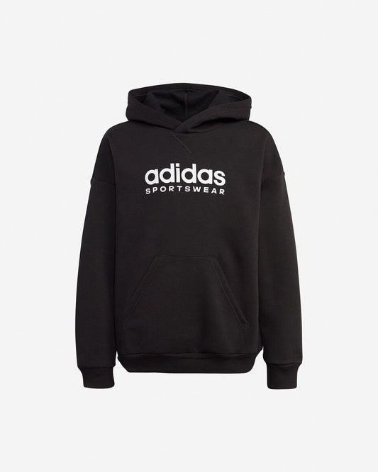 Felpa Adidas con cappuccio nero - 5/14 ANNI