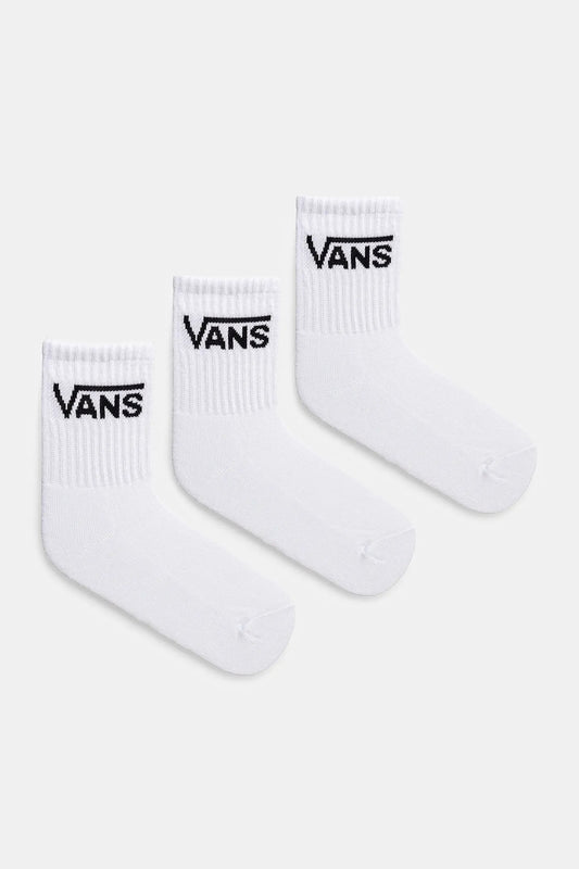 Calze Vans crew bianco da bambino - 3 paia