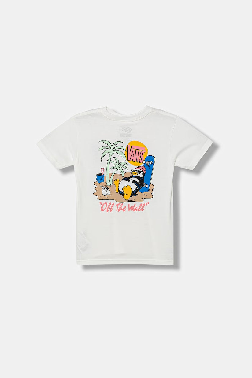 T-shirt Yolo pinguin bianco - 2/7 ANNI