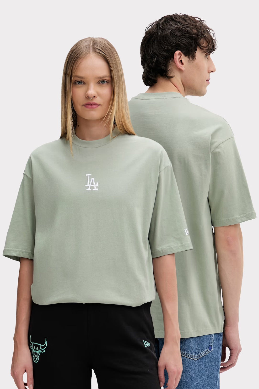 T-Shirt Los Angeles verde
