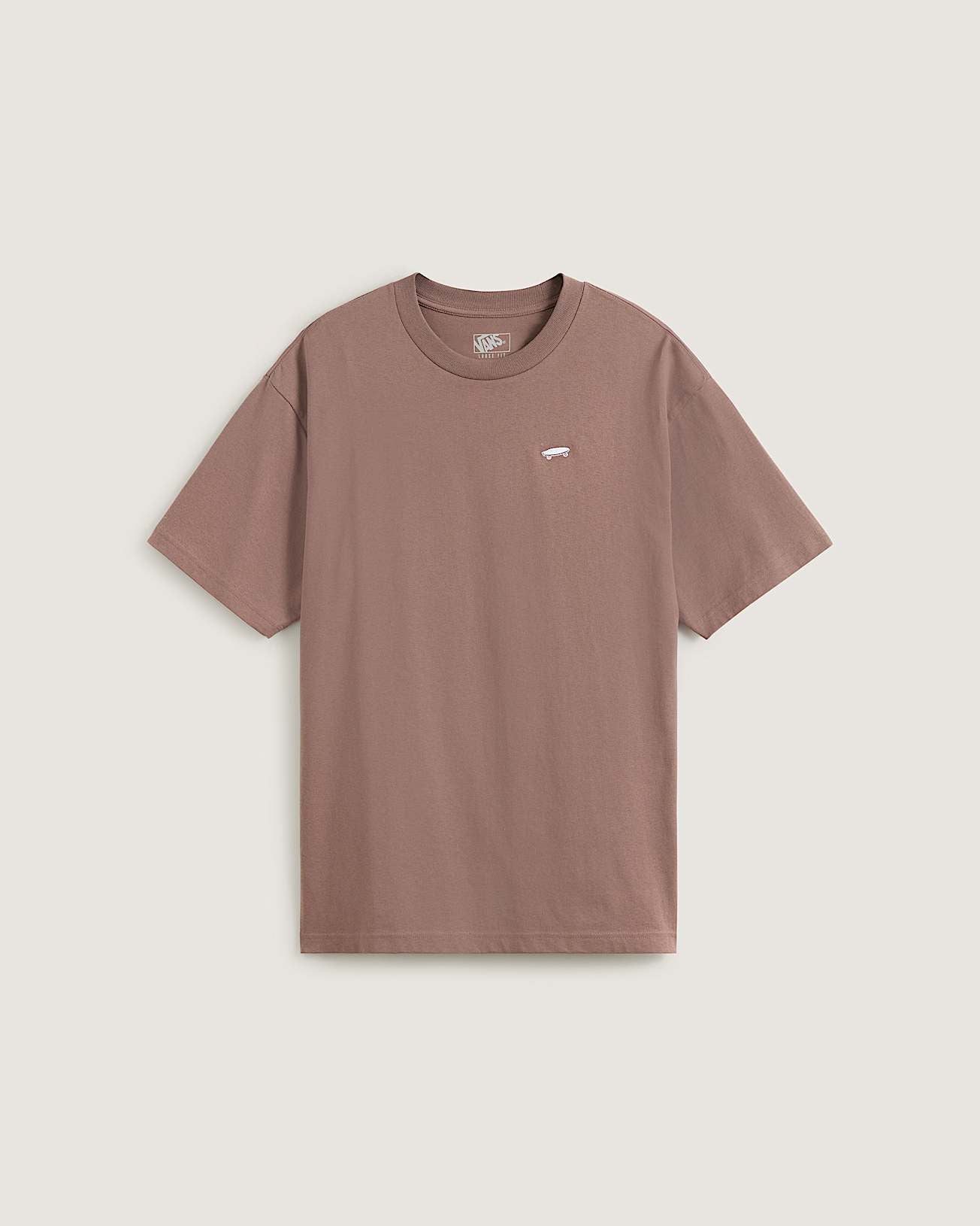 T-Shirt Salton loose marrone