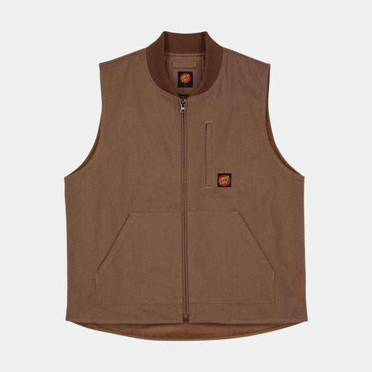Gilet Santa cruz marrone