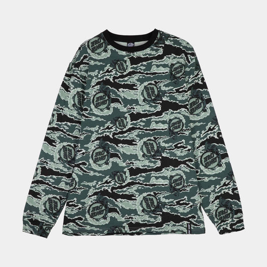 T-Shirt Evan a manica lunga fantasia