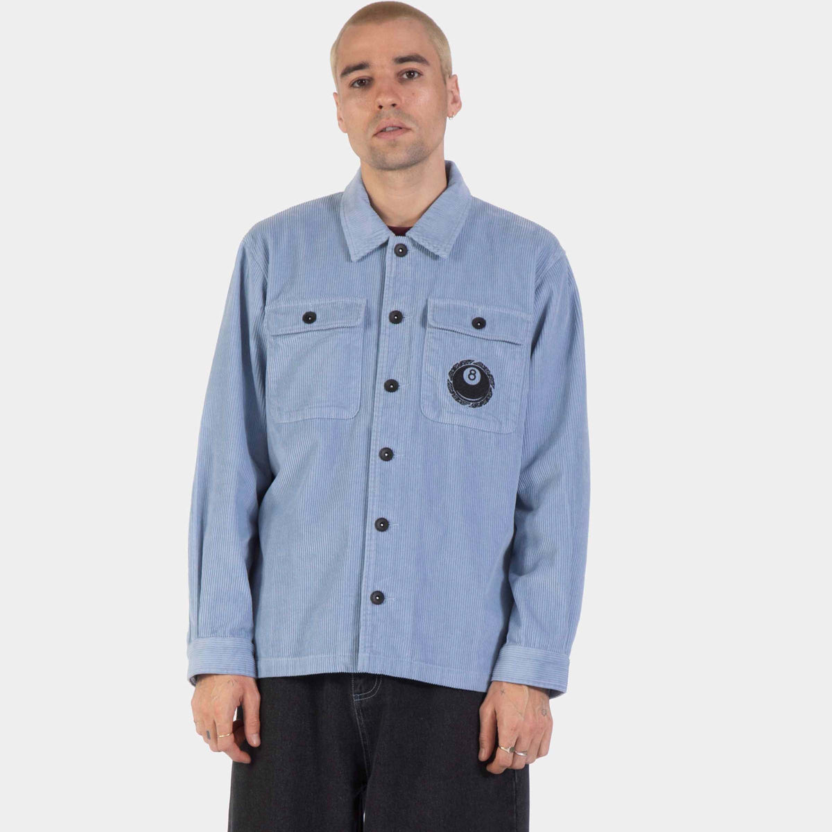 Camicia Winkowski in flanella celeste