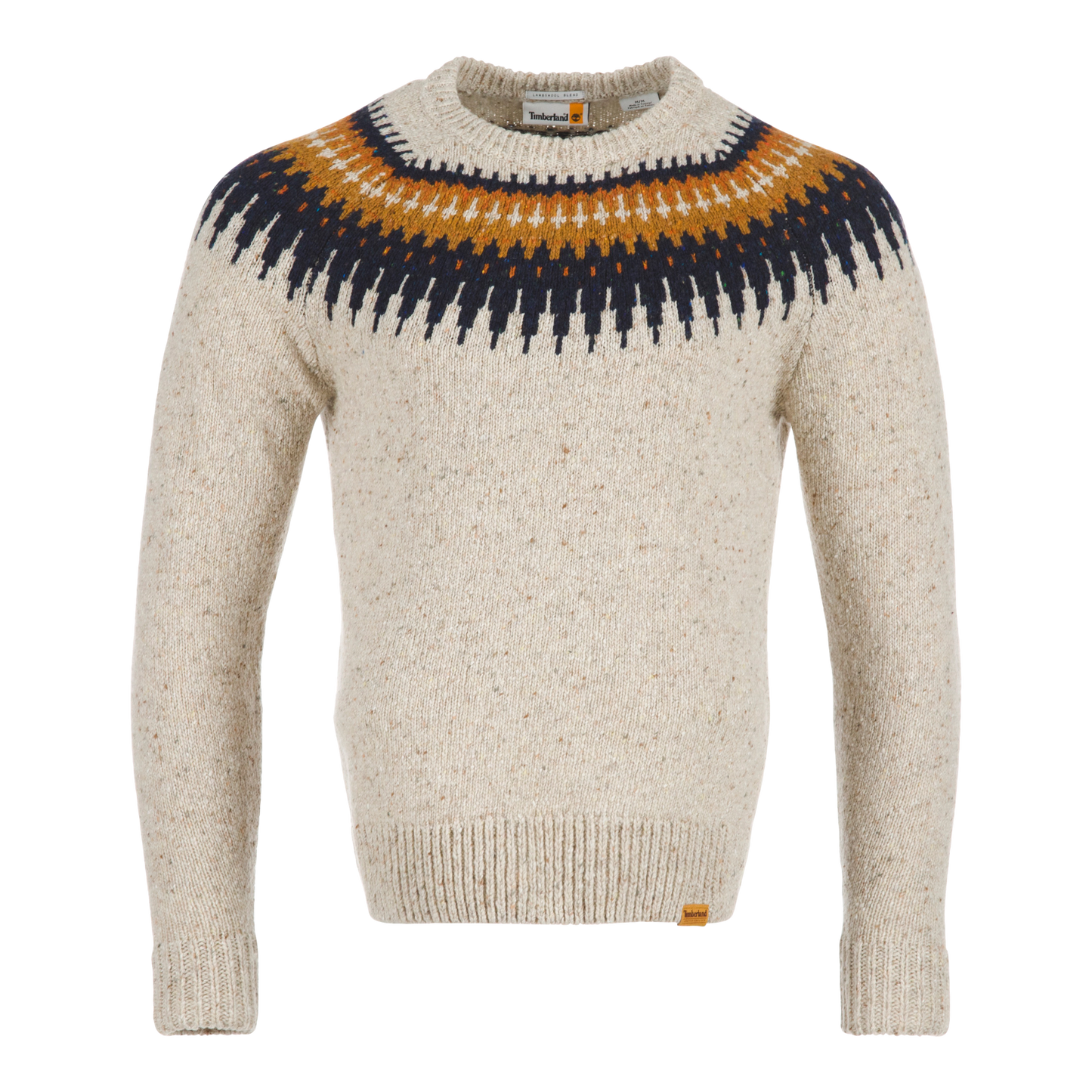 Maglione Fairisle ecru