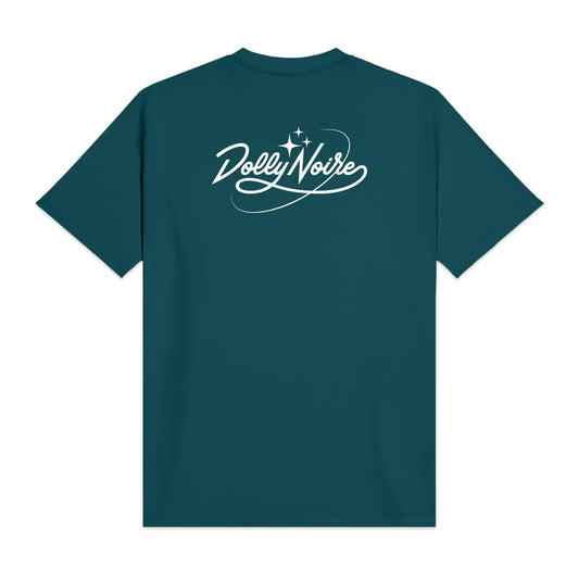 T-Shirt Shine petrolio