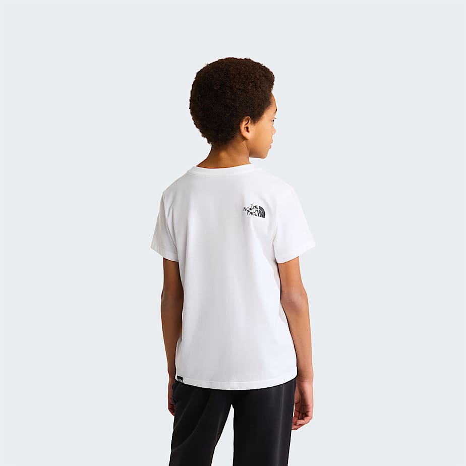 T-Shirt Teen easy bianco - 6/20 ANNI